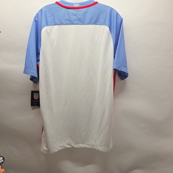 Nike USA Soccer Jersey 2016 World Cup Home USA Dri Fit Logo Mens M - Picture 2 of 15